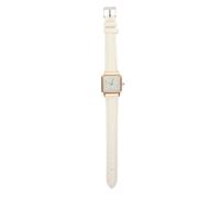 Hemobllo Reloj de Pulsera y Esfera Luminosa Correa de Material Sintético para Mujer Color Claro, Diseño Delicado Adecuado para Ocasiones Casuales y Elegantes