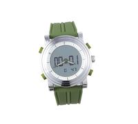 Hemobllo Reloj Digital Luminoso Deportivo Correa Ajustable de Silicona para Estudiantes, Diseño Creativo y Funcionalidad Nocturna en Color Verde