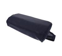 Hemobllo Reposacabezas para Tumbona y Silla de Playa con Banda Elástica, Cojín Ergonómico de Esponja y Tela Teslin, Color Azul Marino, Soporte Cervical para Uso en Exteriores y Jardín