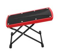 Hemobllo Reposapiés para Guitarra Clásico Ajustable Soporte Metálico Antideslizante Taburete Portátil para Mejorar Postura y Expresión Musical para Guitarristas Práctica y Actuaciones