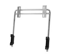 Hemobllo Reposapiés para Silla Giratoria 37,5 Cm Extensible y Giratorio Placa Metálica, Accesorio Ergonómico para Oficina y Silla Gaming, Soporte Ajustable para Descanso y Confort