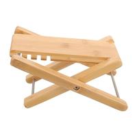 Hemobllo Reposapiés y Descanso Cómodo al Tocar de Madera Maciza para Guitarra Clásica Beige, Ligero y Estable, Accesorio Adecuado para Músicos