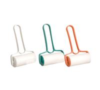 Hemobllo Rodillo Adhesivo para Pelo de Mascotas 3 Piezas Tapa Herramienta para Limpiar Ropa y Eliminar Pelusas Colores y Compacto y Fácil de Transportar para Uso Doméstico