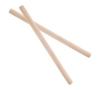 Hemobllo Rodillo de Madera Maciza para Hornear 50x3 Cm, 2 Unidades, Rodillos Manuales para Amasar Masa, Fondant y Galletas, Utensilios de Cocina para Repostería Casera