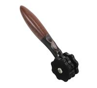 Hemobllo Rodillo de Masaje de Madera Portátil con Triple Rueda para Cuerpo Completo Masaje Manual para Aliviar Tensión Muscular Espalda Cuello Pies Pantorrillas y Brazos para Recuperación y