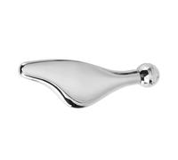 Hemobllo Rodillo Facial Metálico para Masaje de Belleza 1 Unidad Compacto Antiarrugas para Ojos y Bolsas Masajeador Manual de Aleación Zinc Uso Facial Herramienta Tradicional