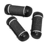 Hemobllo Rodillos de Repuesto para Limas de Pies 3 Piezas Cabezales Gruesos para Removedor de Callos Eléctrico Aptos para Cutis Sensible y Áspera Material Abs Duradero Doméstico Viaje Negro