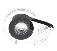 Hemobllo Rollo de Cinta Magnética Flexible y Autoadhesiva de Plástico Negro, Fácil de Cortar, Adecuado para Posters y Fotos en Casa o Taller, 1 Rollo