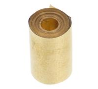 Hemobllo Rollo de Tira de Latón 003 MM X 10 MM X 1 M Lámina de Latón para Reparaciones Eléctricas y Mecánicas Resistente Oxidación Adecuado para Fontanería Piezas de Coche y