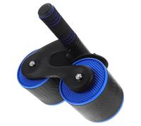 Hemobllo Rueda Abdominal Rebote Automático 210L Tipo Tanque Rodillo para Ejercicios Abdominales Equipo Portátil Fitness para Entrenamiento Casa y Gimnasio Color Azul