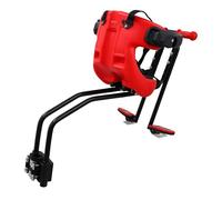 Hemobllo Silla Infantil para Bicicleta Delantera con Cinturón de Desmontable para Niña Compatible con Bicicletas de Montaña Instalación Rápida y Estable Color Rojo