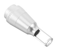 Hemobllo Sonda Depuradora de Cejas Metálica 7 X 2,8 Cm para Máquina de Lavado de Cejas, Cabezal Aplicador de Eliminación de Tinte, Accesorio Profesional para Salones de Belleza y Limpieza