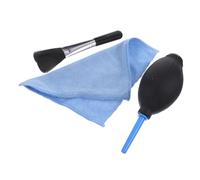 Hemobllo Soplador de Aire y Lentes con Boquilla Flexible, Silicona y Cepillo, Adecuado para Limpiar Polvo y Óptica Varios Estilos