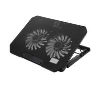 Hemobllo Soporte Ajustable para Portátiles con Ventilador de Refrigeración Base y Ergonómica para Gaming y Uso Tecnología de Enfriamiento Diseño Portátil y Duradero Color Negro