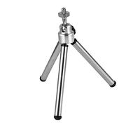 Hemobllo Soporte de Luz para Pesca Trípode Mini Ajustable Portátil para Actividades al Aire Libre Viaje Durable 26 Cm Ligero Negro