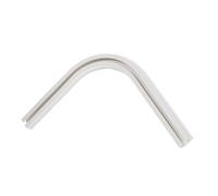 Hemobllo Soporte De Riel De Cortina Adhesivo para Techo Guía De Rieles Deslizantes para Esquinas Instalación Silenciosa y Flexible para Decoración del y