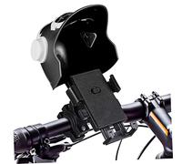 Hemobllo Soporte Móvil para Manillar de Bicicleta y Moto con Pinza y Protección Solar Compatible Mayoría de Smartphones para Uso Seguro y
