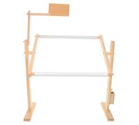 Hemobllo Soporte para Bastidor de Puntada de Tapiz de Madera Diseño Ergonómico y Altura Ajustable, Rotación 360° Adecuado para Proyectos de Costura y Bordado