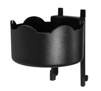 Hemobllo Soporte para Latas de Aerosol para Pared, Organizador de Latas de Aerosol, Plástico Negro, Montaje en Pared, para Botellas de Spray, Fácil Instalación, Ahorro de Espacio,