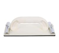 Hemobllo Soporte para Lijadora Manual con Diseño Ergonómico y Cambio Rápido de Papel Abrasivo, Herramienta de Plástico para Proyectos de Renovación Profesional y Doméstica