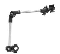 Hemobllo Soporte para Paraguas Plegable para Bicicleta, Color Negro, Diseño Compacto y Ligero, Accesorio Práctico para Protección Solar y Lluvia en Paseos al Aire Libre