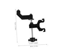 Hemobllo Soporte para Reparación de Ruedas de Bicicleta Herramienta Práctica para Alinear y Calibrar Ruedas de Carretera y Mini Bike Accesorio Negro para