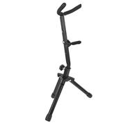 Hemobllo Soporte para Saxofón Portátil Resistente Soporte Estable para Almacenamiento y Exhibición Diseño Especial para Varios Tipos de Saxos Estructura Duradera y Fácil de Usar