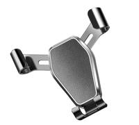 Hemobllo Soporte para Teléfono Móvil para Coche Negro de Abs Función Antichoque y Conducción Segura, Diseño Compacto para Navegación en Auto