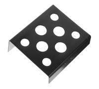 Hemobllo Soporte para Vasos de Pigmento Negro de Hierro, Organizador Resistente Base Anticaída, Soporte Múltiple para Tintas y Suministros de Tatuaje Profesional y Hogar