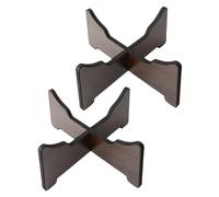 Hemobllo Soporte Vacío para Instrumento de Lengua Soporte de Acero Trípode Desmontable para Práctica Diaria en Casa Color Oscuro