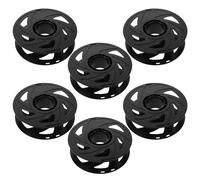 Hemobllo Soportes Portacarretes de Filamento para Impresora 3D, 6 Carretes Vacíos de Plástico Reutilizables Compatibles Pla, ABS y Petg, Forma de Abanico para Mejor Manejo en Impresión 3D