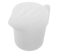 Hemobllo Split Cups For Painting Pouring Compartment Silicone Cup With Handle Reusable Fluid Divider For Diy Acrylic Resin Art Projects