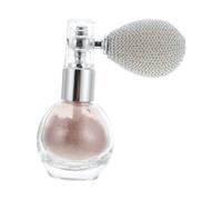 Hemobllo Spray de Purpurina Corporal Iluminador y Brillo, 1 Unidad, Tono Nude Polvo, Multiusos para Mujeres y Niñas en Fiestas y Maquillaje de Cuerpo
