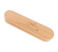 Hemobllo Tabla de Planchar de Madera Dura para Coser y Acolchar, Accesorio Compacto para Sastre, Color Natural, Herramienta Portátil para Prensado de Costura y Manualidades, Uso en Hogar