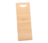Hemobllo Tabla Lavar Ropa Mano de Madera de Haya Mini Superficie Rugosa para Limpieza Efectiva Herramienta Educativa Montessori para Fomenta Independencia y Habilidades Prácticas Casa