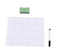Hemobllo Tapete Magnético para Reparaciones de Teléfonos y Tabletas, Antideslizante de Goma y Magnetizado, Incluye Bolígrafo y Borrador, Tamaño 25x20cm, Paquete de 3 Piezas Color Aleatorio