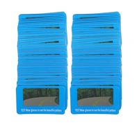 Hemobllo Tarjeta de Prueba de Polarización para Gafas de Sol 100 Unidades Papel de Prueba Compatible Lentes Polarizadas Comprobador Óptico Portátil para Uso Personal y Profesional