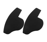 Hemobllo Tarjetas para Forma de Línea de Cabello y Barba 2 Piezas Tamaño Estándar Color Negro Herramienta para Hombres Cuidado Personal Peluquería Hogar