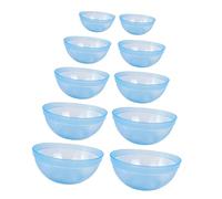 Hemobllo Tazón Mezclador para Mascarillas Faciales 10 Piezas Tamaño Estándar Material Plástico Resistente para Salón de Belleza y Spa Uso Profesional Kit DIY para Cuidado Color Aleatorio