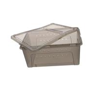 Hemobllo Terrario para Reptiles Estructura Fácil De Montar y Caja De Cría, Adecuado para Leopardos y Ciempiés En Ambientes Seguros