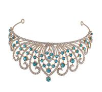 Hemobllo Tiara de Rhinestone para Accesorio de Fiesta de Cumpleaños Decorativa para Novias y Mujeres para Bodas Especiales
