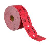Hemobllo Tickets de Rojos Boletos para Eventos Sorteos Fiestas y Actividades Fácil Uso y Corte para Participación