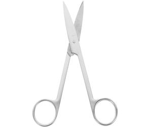 Hemobllo Tijeras quirúrgicas de acero inoxidable médico 6.3 pulgadas hoja recta para procedimientos quirúrgicos y suministros veterinarios