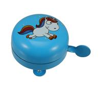 Hemobllo Timbre Bicicleta Infantil Hierro con Diseño Unicornio Azul Sonido y Fuerte para Manillar Accesorio Seguro para Niñas