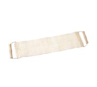 Hemobllo Toalla Exfoliante Corporal de Sisal Ligero y Plegable para Ducha, Lavadora a Contracorriente y Depurador de Espalda Beige para Baño