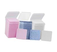 Hemobllo Toallitas Para Pegamento De Pestañas De No Tejida Removedor Profesional De Pegamento Limpiador De Frascos Para Salones De Belleza