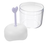 Hemobllo Transparente Espumador Manual para Gel Limpiador Facial Botella Burbujeante de Baño Fácil para Jabón Champú y Crema de Afeitar Espuma Rápida
