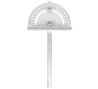 Hemobllo Transportador de Ángulos para Carpintería de Acero Inoxidable Guía Angular Ajustable Tipo T Medidor de Ángulo para Mesa de Corte Herramienta de Medición Precisa para DIY 1