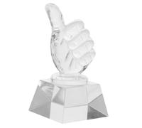 Hemobllo Troféo Infantil de Plástico con Diseño de Pulgar Decoración para Guarderías Premios para Fútbol y Competencias Escolares
