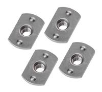 Hemobllo Tuerca T de Acero al Carbono Soldada Doble Punto Paquete para Uso Madera y Entornos Húmedos y Resistente para Proyectos Domésticos Industriales